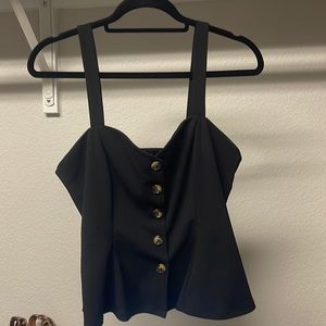 Black dressy tank top